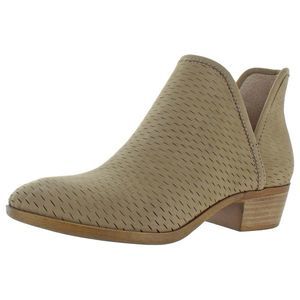 Lucky Brand Women's Baley Stacked Heel Ankle Bootie NWT